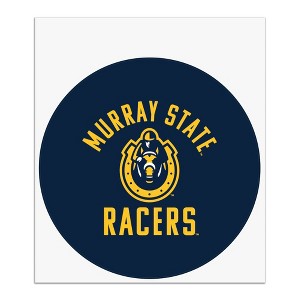Murray State University Racers Logo Automotive Car Window Locker Circle Bumper Sticker - 1 of 4