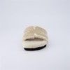 CUSHIONAIRE Cuddle Fur Slippers for Women Faux Shearling Slide Sandal +Memory Foam, Wide Widths Available - 3 of 4
