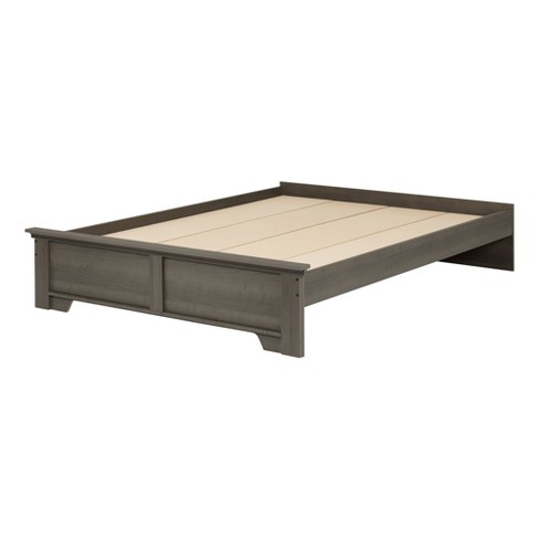 Versa Platform Bed Queen Gray Maple, Maple Platform Bed King