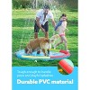 Joyfy 5ft Multicolor Splash Pad for Kids, Non-Slip Outdoor Water Sprinkler Mat, Summer Fun Backyard Fountain Pool Water Games Mat - 4 of 4