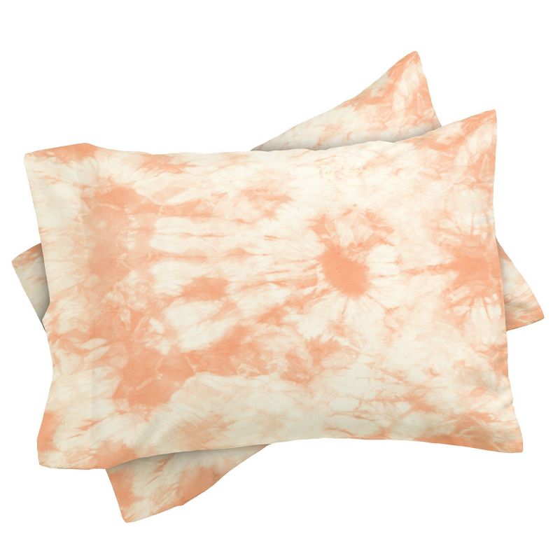 Amy Sia Tie Dye 3 Peach Comforter Set - Deny Designs, 4 of 8
