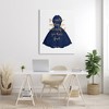 Stupell Industries If You Dress For It Quote Blue Gown Fashion Canvas Wall Art - 2 of 4