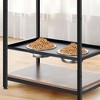 Gulches dog feeding station,3 Height Adjustable Raised Dog Bowls, Dog Feeder Station for Large Medium Dogs Cats, Dog Storage with shelves - 2 of 4