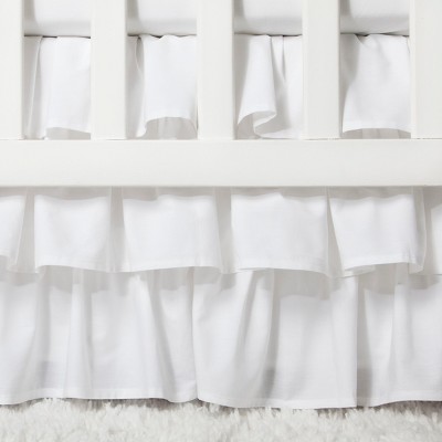 Crib Skirt Ruffle - Cloud Island 