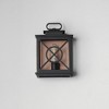 Maxim Lighting Yorktown Vx 1 - Light Wall Light in  Black/Aged Copper - 4 of 4