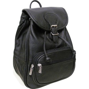 Ladies Leather Backpack (1820-02) - 1 of 4