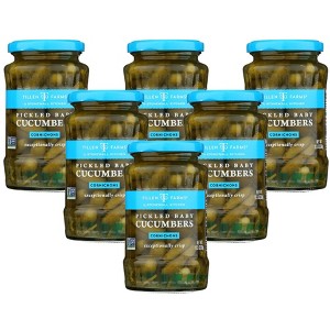 Tillen Farms Pickled Baby Cucumber Cornichon  - Case of 6/12.3 oz - 1 of 4