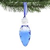 3.75 In Facet Christmas Bulb Ornament Light Reflecting Tree Ornaments - 2 of 2