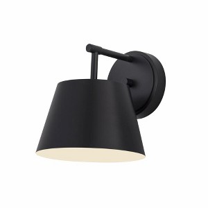 Z-Lite Lilly 1 - Light Sconce in  Matte Black - 1 of 4