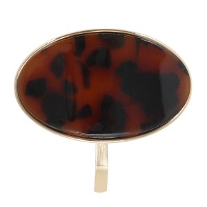 Unique Bargains Women's Oval Ponytail Buckle Hair Clip 1 Pc - 1 of 4