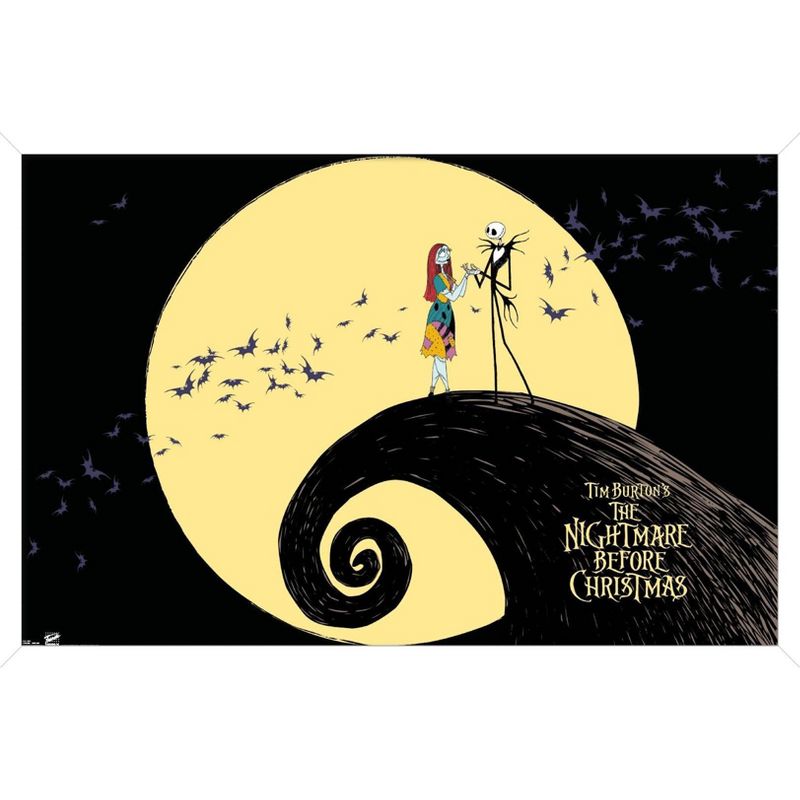Trends International The Nightmare Before Christmas - Moonlight Framed Wall Poster Prints, 1 of 7