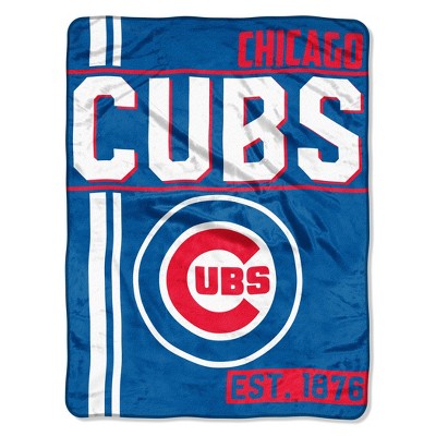 MLB Chicago Cubs Micro Fleece Throw Blanket