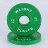 Barbell Plate Set - Steel Core, Rubber Coated, Adjustable, Weightlifting, Strength Training - 2 of 4