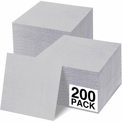 SparkSettings Beverage Napkins, 5” x 5” 2 Ply Paper Napkins, Pack of 200