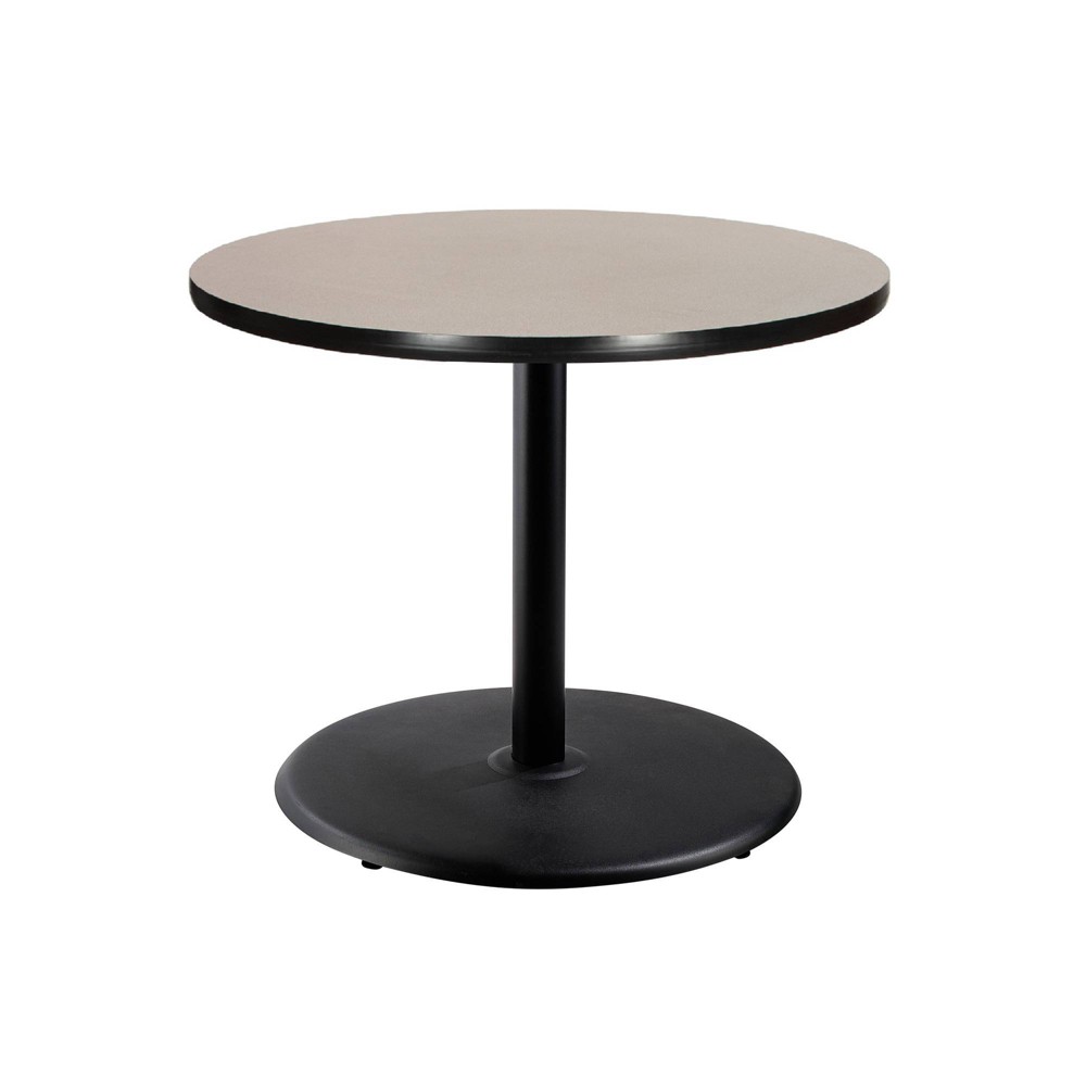 Photos - Garden & Outdoor Decoration Hampden Furnishings 30" Bennet Collection Round Dining Table Black/Gray Nebula