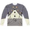 Men's Over The Garden Wall Wirt Costume Tee (Frontback Print) Long Sleeve Costume T-Shirt - 2 of 4