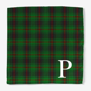 Personalization Mall Christmas Plaid Napkin, Mixed Plaid - 1 of 4