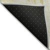 Gold Wheat And Ivory Floral Washable Indoor Outdoor Area Rug - 4 of 4