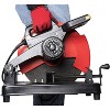 General International BT8005 14 Inch 2.5 HP Steel Lightweight Portable Metal Cut Off Saw with Safety Trigger, Travel Carry Handle, and Hold Down Lock - 3 of 4