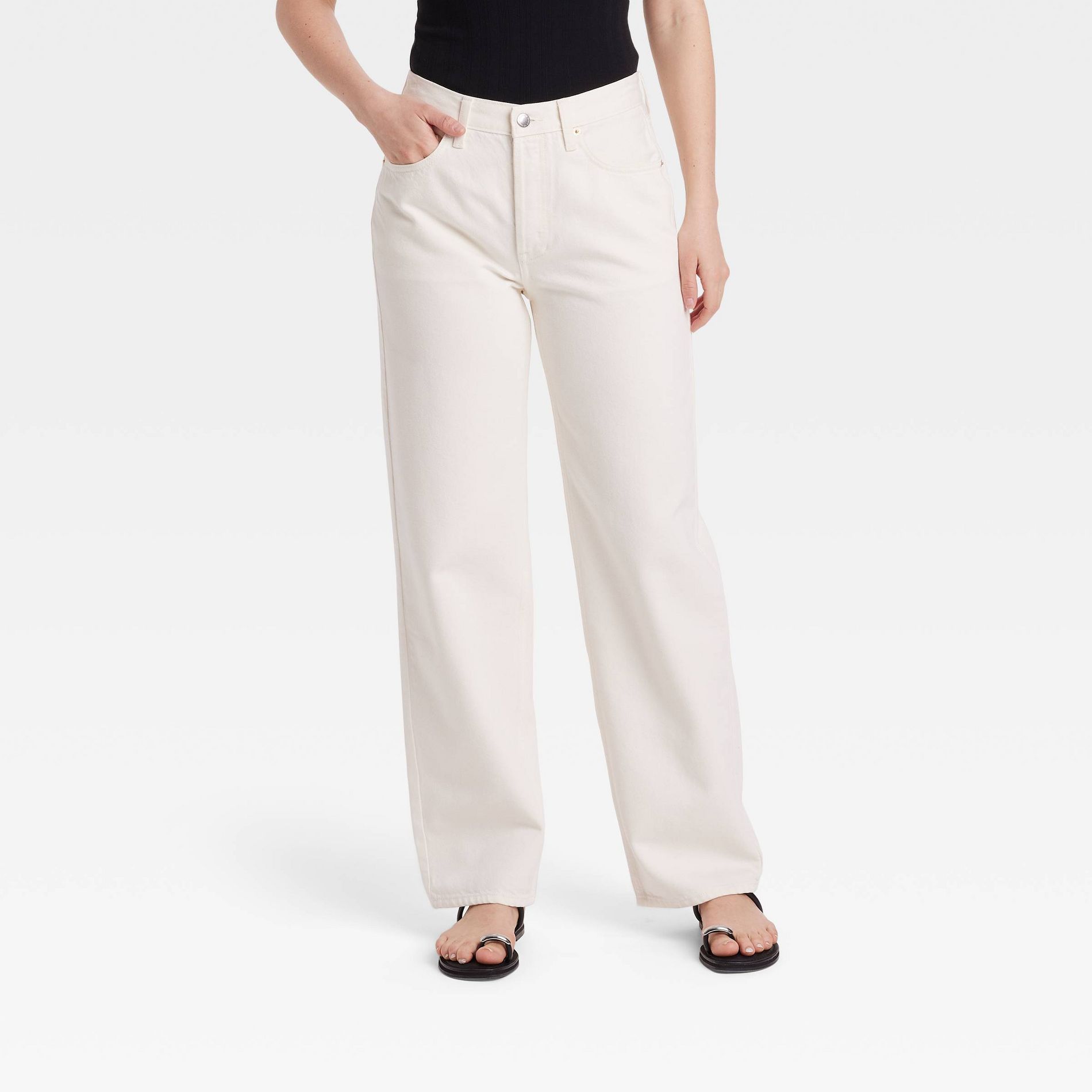 Women's Mid-Rise 90's Baggy Jeans - Universal Thread™