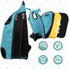 PetAmi Dog Carrier Backpack, Adjustable Ventilated Front Chest Sling Bag, Hiking Camping Travel Pet Puppy Cat - 4 of 4