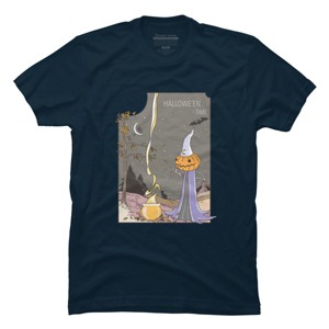 Men's Design By Humans Halloween magic brewery By runcatrun T-Shirt - 1 of 2
