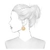 Rounded Shaky Drop Earrings - Universal Thread™ Gold - image 3 of 3
