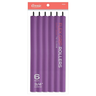 Annie International Flex Grip Rollers - 6ct