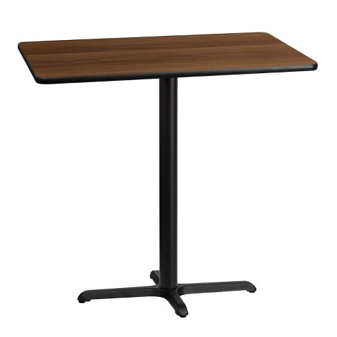 Emma and Oliver 30"x42" Rectangular Laminate Bar Table with 23.5"x29.5" Base - image 1 of 2