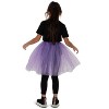 Dress Up America Tutu for Girls - 4 Layered Tulle Ballet Skirts - 15" Princess Tutu - 2 of 3