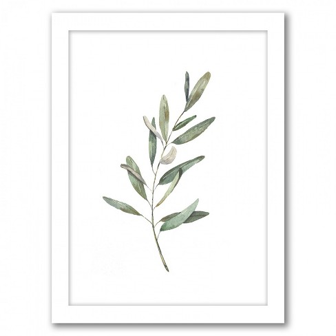Americanflat Olive Branch By Cami Monet White Frame Wall Art Target