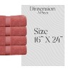 Home Weavers Elegance Essentials 550GSM 100% Cotton Zero Twist Super Absorbent Bath Towel Set - 2 of 4