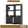 Aheaplus Set of 2 Closet Organizers, Walk-in Closet System with Hanging Rods and Drawers - 4 of 4