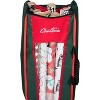 SCS Wrapping Paper and Bow Heavy Duty Woven Decoration Storage Bag Container - Multi Compartment  XL Capacity  Water Resistant w Handles - 2 of 4