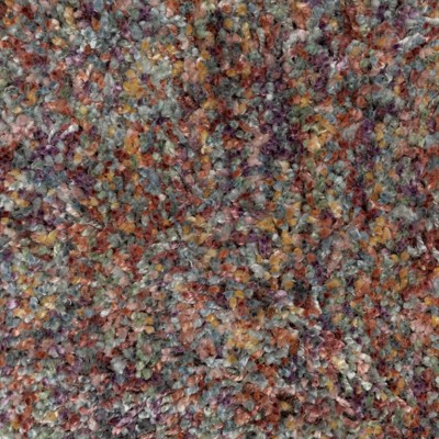 Ivory and Multi-colored Synthetic Hand-knotted Oriental Rug 5'3" x 7'6"