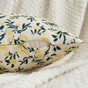 REGALWOVEN Floral Pattern Decoration Throw Pillow Cover for Outdoor Indoor 2 Pcs - 3 of 4