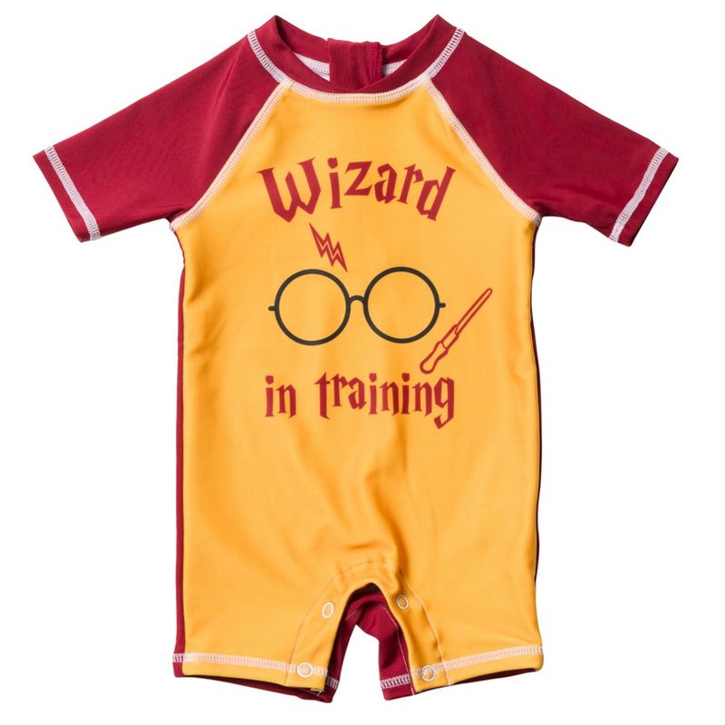 Harry Potter Baby One Piece Bathing Suit Newborn to Infant, 3 of 8