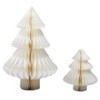 The Lakeside Collection Winter or Holiday Themed Paper Trees - 3 of 4