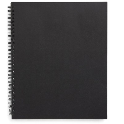 TRU RED Large Soft Cover Ruled Notebook Blk TR54984