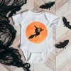 The Juniper Shop Watercolor Witch On Broom Baby Bodysuit - 2 of 3