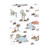 Hudson Baby Cotton Flannel Burp Cloths, Dinosaur Adventures 7-Pack, One Size - 3 of 4
