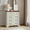 KTMBDW 5 Drawers Dresser for Bedroom, Storage Dressers Organizer for Bedroom, Living Room - 4 of 4