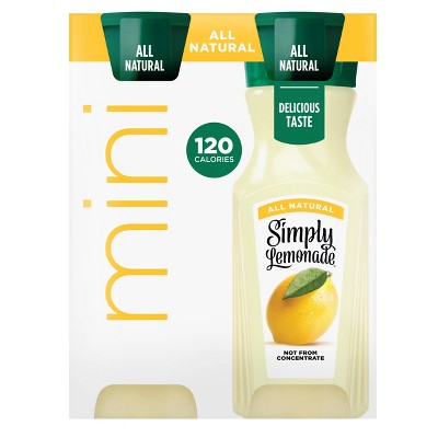 Mini Simply Lemonade - 4ct/8 fl oz Bottles