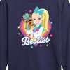 JoJo Siwa Besties Long Sleeve Graphic T-Shirt - Navy - 3T - 2 of 3