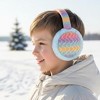 FAAYFIAN Kids Winter Knit Earmuffs, Soft Furry Ear Warmers for Boys and Girls, Cozy Cold-Weather Ear Covers for Ages 3–8 - 2 of 4
