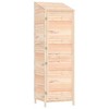 VidaXL Garden Shed 21.7"x20.5"x68.7" Solid Wood Fir - 2 of 4