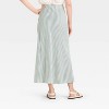 Women's Linen Blend Maxi Skirt - A New Day™ - 2 of 3