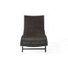 Christopher Knight Home Eliana Outdoor Wicker Armless Adjustable Chaise Lounges (Set of 2), Brown - 4 of 4