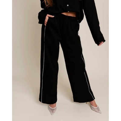 Women's Kelsie Essential Fleece Straight Sweatpants - TIC TOC