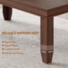 Farmhouse Dining Table for 8 Person, 71" Long Wood Kitchen Tables, Wooden Sturdy Frame - 4 of 4